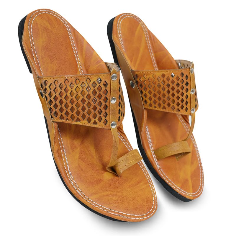 Image of DFR Ethnic Rajasthani Slippers for Men