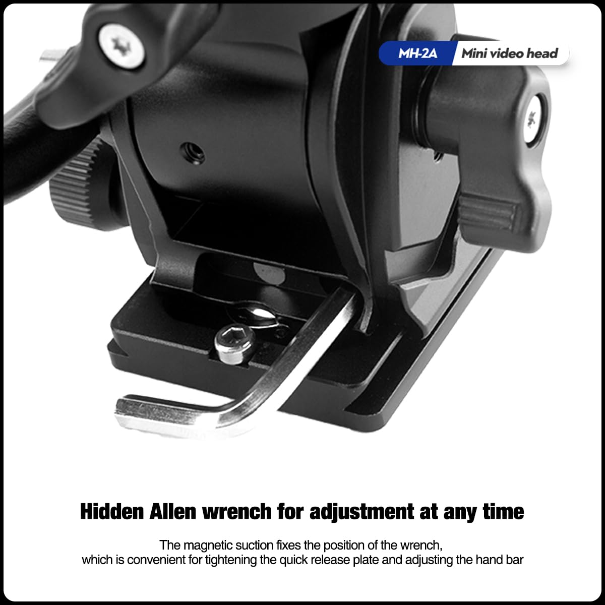 Manfrotto 128RC, Micro Fluid Video Head With Quick Release Camera