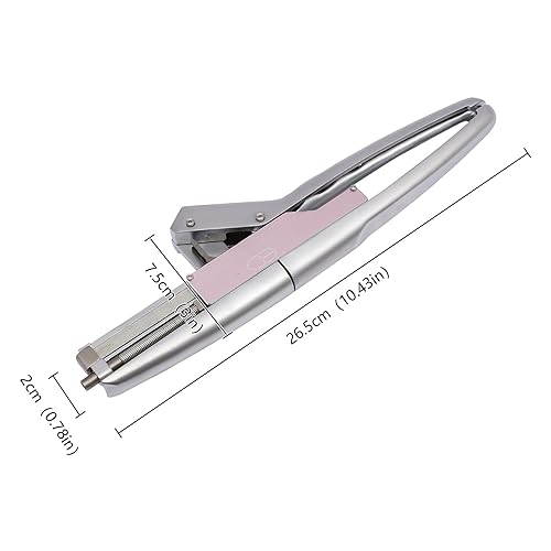 Miniatura 7 de 6D - Kit de herramientas de extensión de cabello sin rastro de segunda generación, kit de herramientas de conector de cabello, 2.2 lbs (rosa)