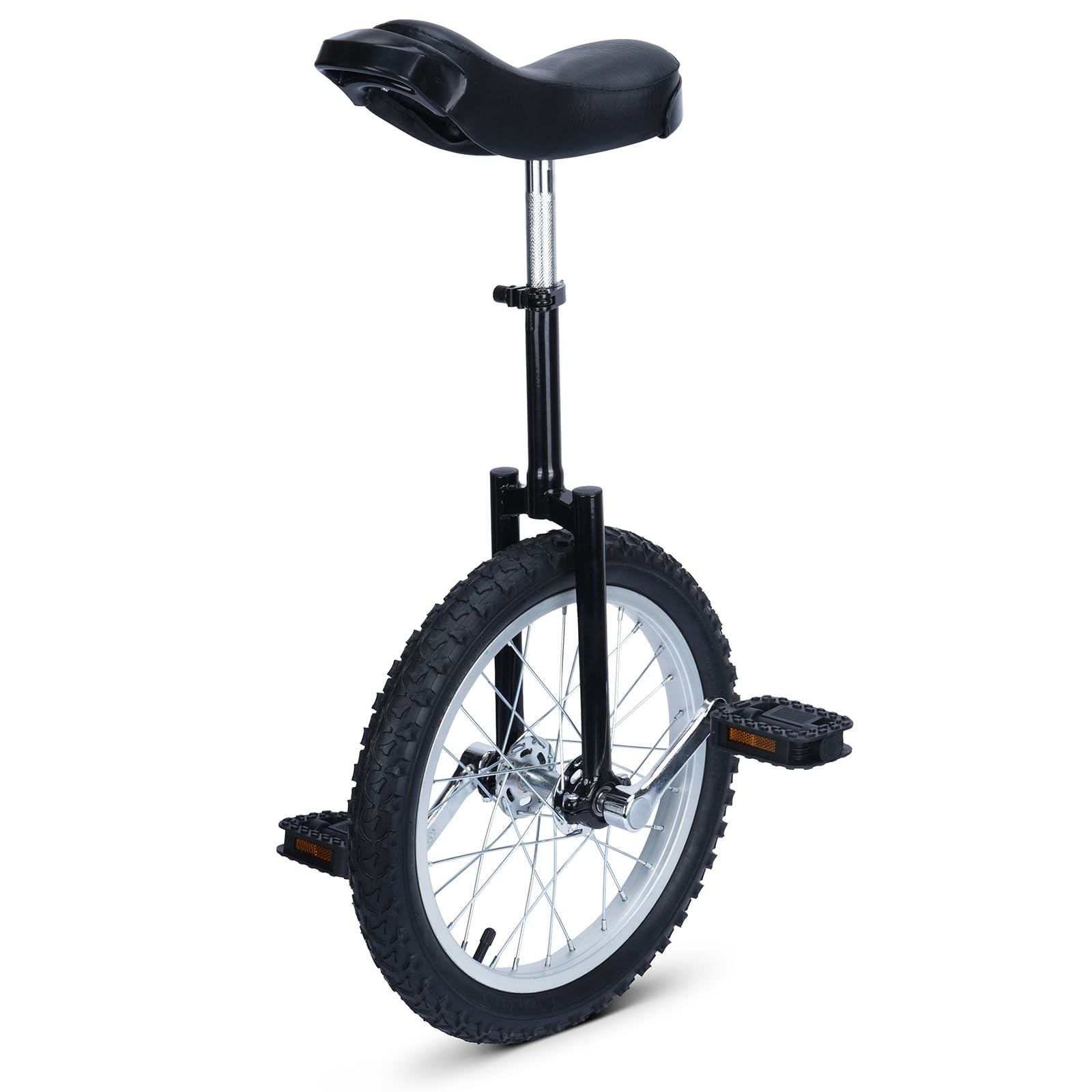 tonchean Monociclo de 16 pulgadas Unicycle Balance Training Altura regulable Monociclo para niños principiantes y profesionales Unisex