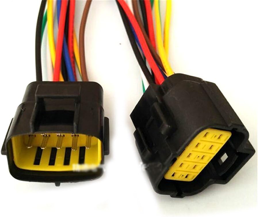 1 Set Car Waterproof 10 Pin Electrical Wire Connector Plug AWG Car Motorcycle with Cable
