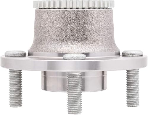 Miniatura 6 de QJZ Paquete de 1 541009 Conjunto de rodamiento de cubo de rueda trasera compatible con modelos ABS de 4 ruedas solamente Chevrolet Aveo 2004-2011,