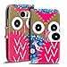 Produktbild Conie PW35146 Print Wallet Kompatibel mit Samsung Galaxy S7 Edge, Motiv Klapphülle mit HD Druck Muster Etui für Galaxy S7 Edge Hülle Motiv Eule 5