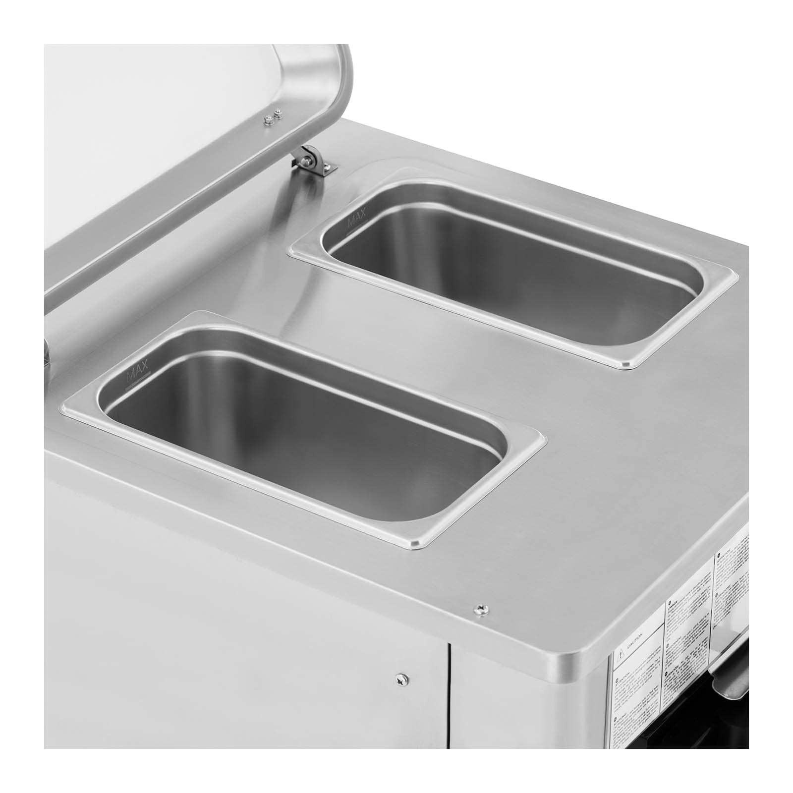 Royal Catering RCSI-18 Gelatiera Professionale 1640W 23L/h 3 Gusti Gastro
