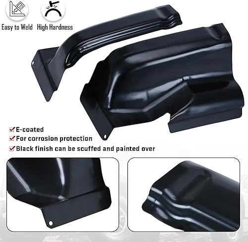 Miniatura 3 de Esquinas de Cabina F150 Cubierta de Panel de Acero para Reparación de Óxido de Esquina de Camioneta Pickup para Ford F150 Crew Cab 4 Puertas 2004