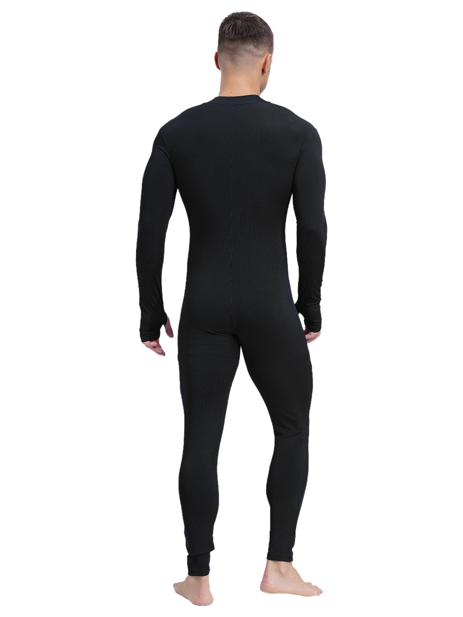 Justaucorps Danse Manches Longues Unitard Combinaison Gymnastique Maillot de Corps Sport Fitness Body Gym