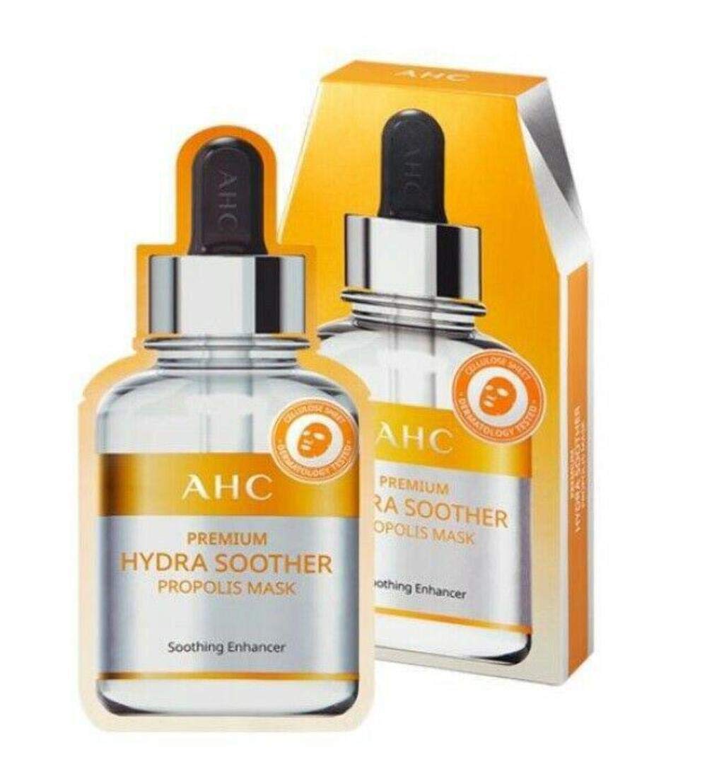 AHCPremium Hydra Soother Propolis Soothing Enhancer Mask 27ml/0.91 fl.oz.(Pack of 5)