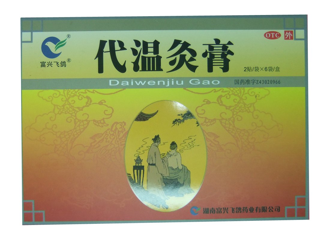 GROSSE MOXA PFLASTER, Moxapflaster -DAIWENJIU GAO -, Neueste Entwicklung, 12 Stück/Packung, 5 x 7 cm