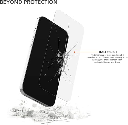 Miniatura 9 de Rokform - Funda de cristal compatible con iPhone 14 Pro Max MagSafe + soporte y agarre de anillo deportivo RokLock + kit de 2 protectores de pantalla