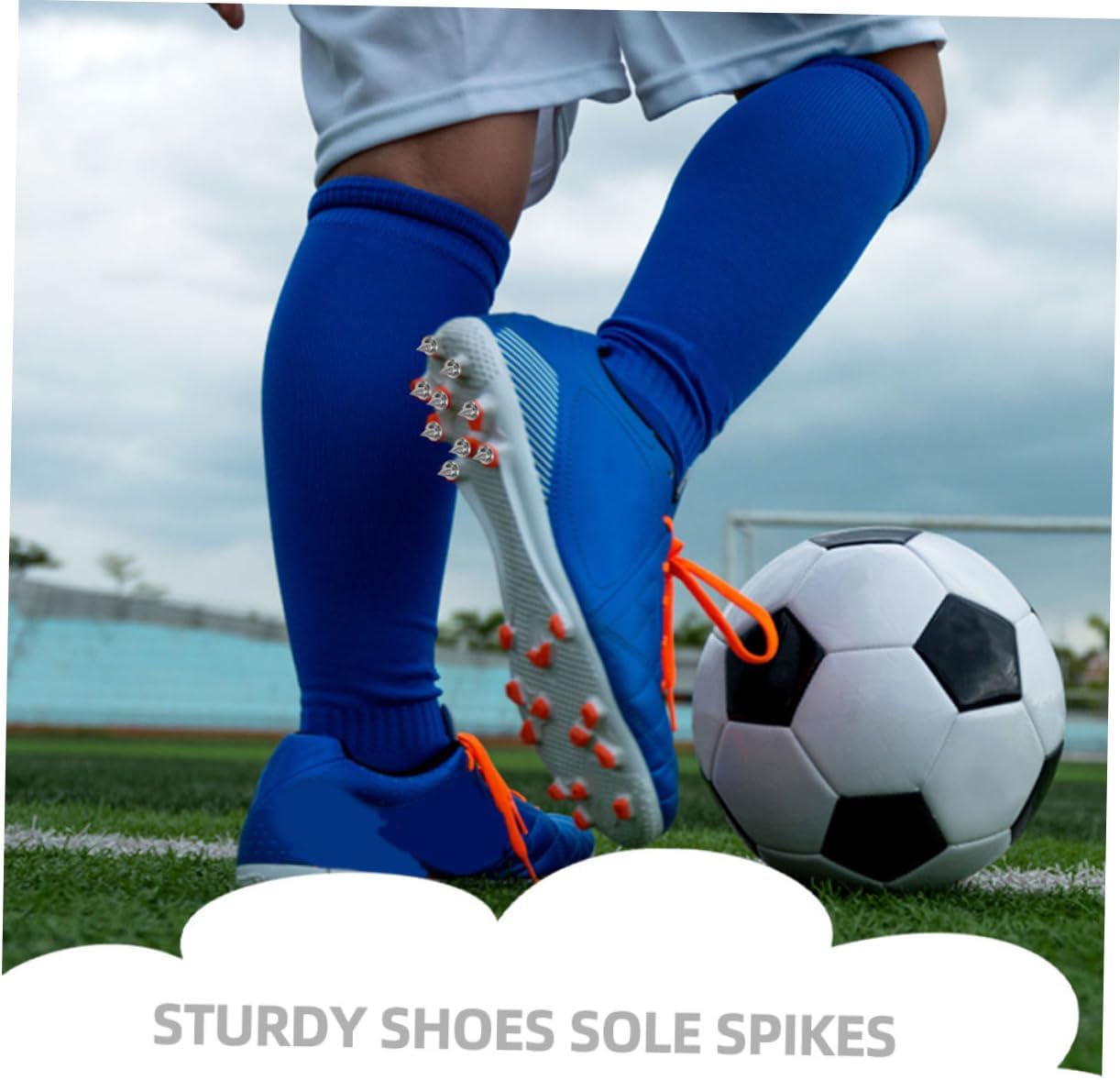Garneck 1Set Steel Track Spikes for Running Jump Spikes Replacement for Sprinting and Golf Shoes Durable and Lightweight Includes Spikes and Removal Tool