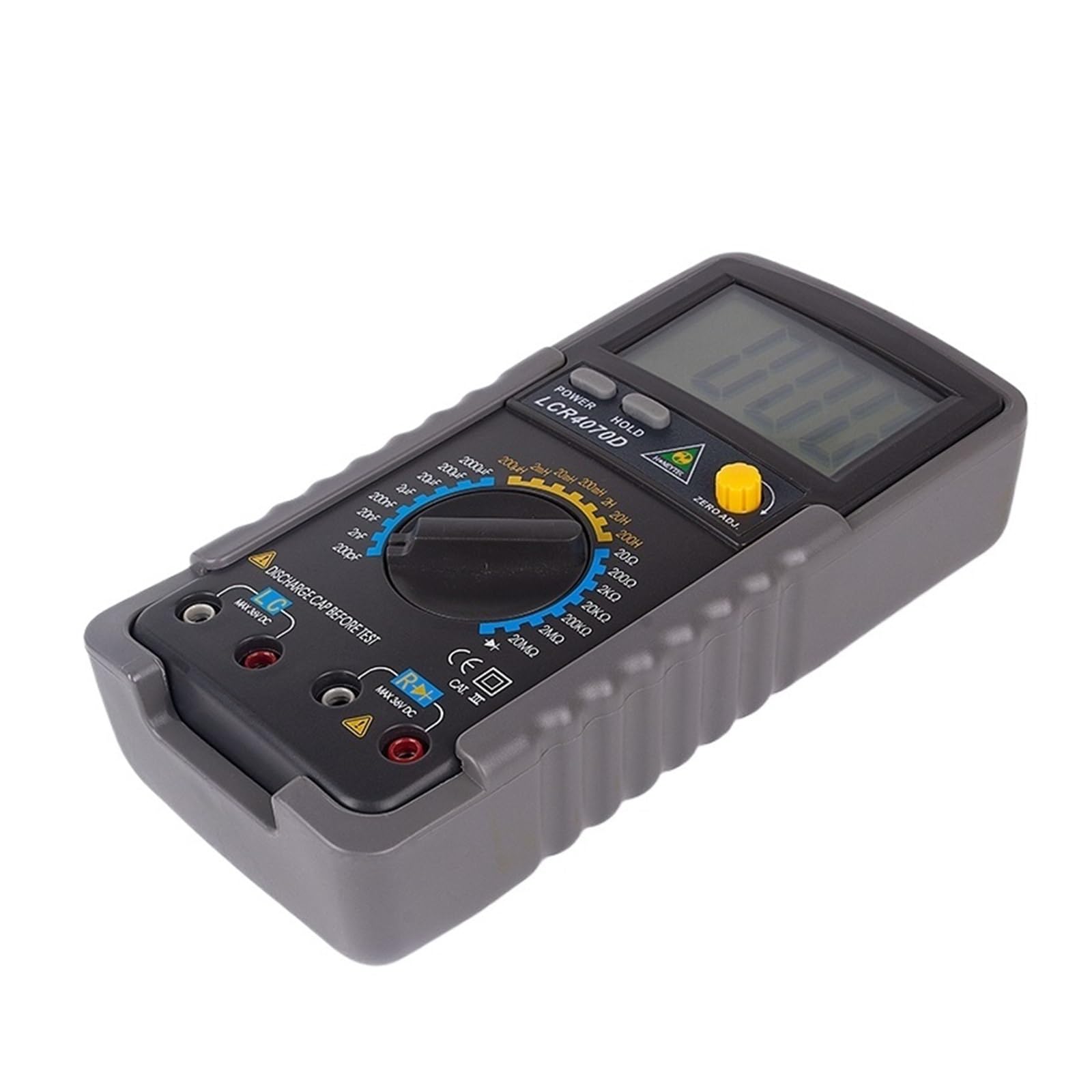 Medidor de inductancia LCR4070D LCR Medidor de resistencia de puente digital Probador de capacitancia Multímetro de inductancia Preciso y rápido