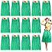 Unittype 12 Pcs 24 Inch Hawaiian Luau Hula Grass Skirts for Women Girls Hawaiian Luau Dance Grass Dress for Halloween
