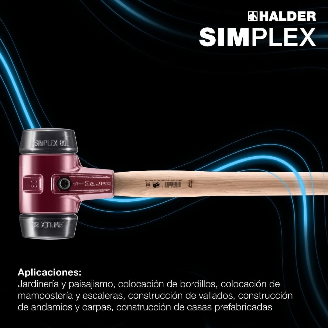 Halder goma Martillos Simplex, 3002.081