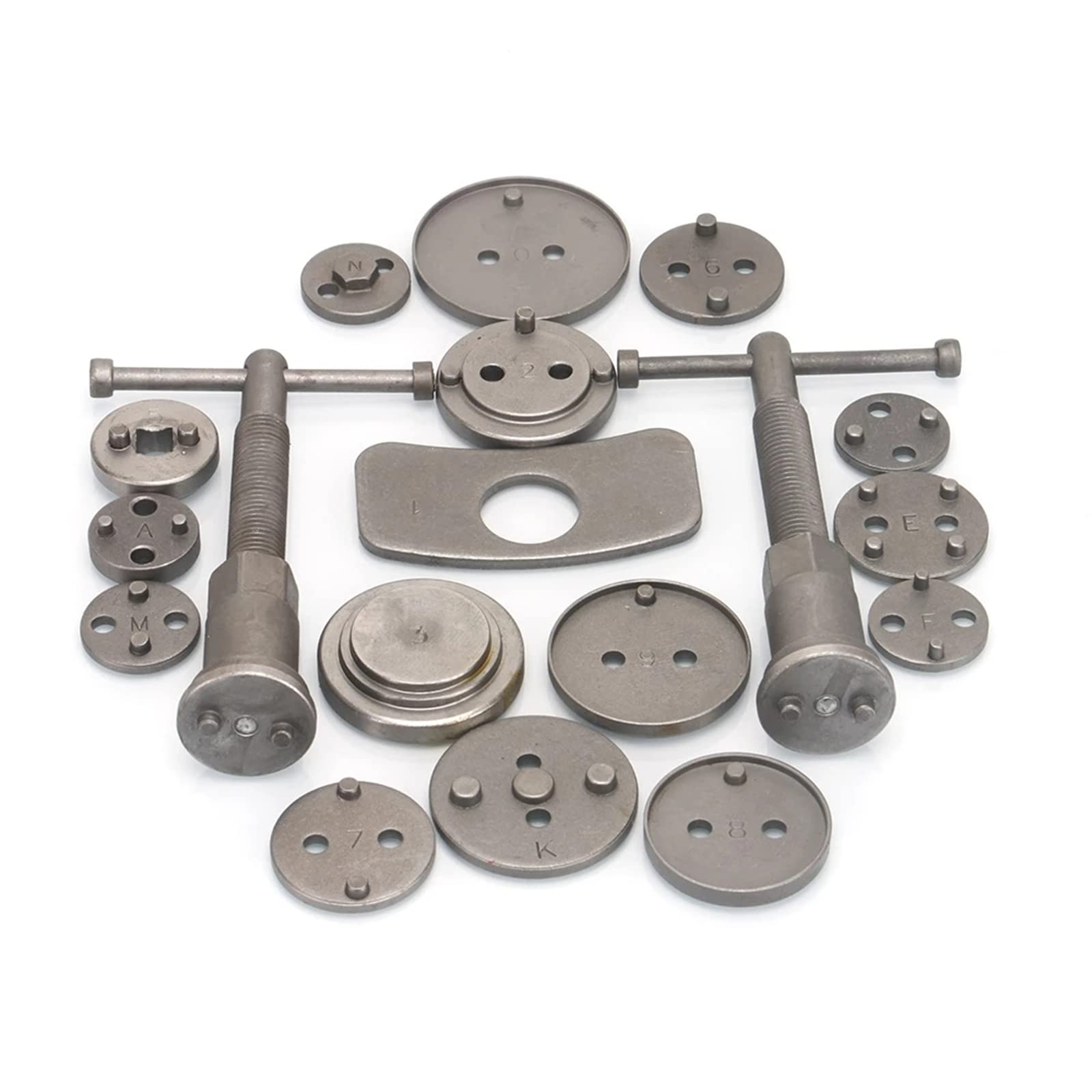 Amazon.co.jp: 18 PCSユニバーサルブレーキキャリパー圧縮ツールキット