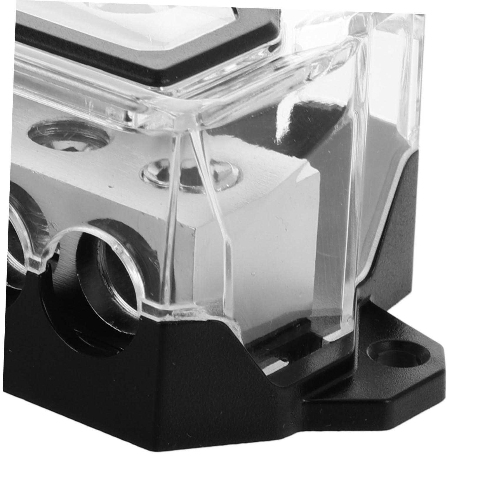 Sosoport Blocco Di Distribuzione Di Massa Per Autoradio Blocco Di Distribuzione Alimentazione Distributore Di Massa Per Amplificatore Audio Per Auto Splitter Per Amplificatore Audio