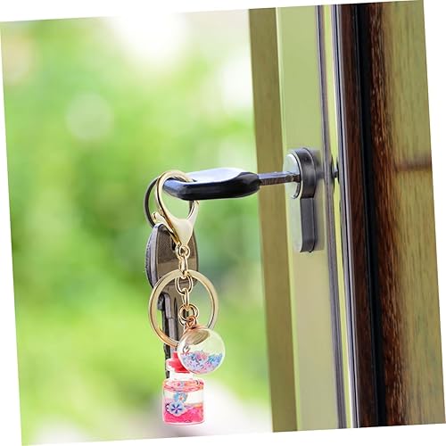 Miniatura 2 de EXCEART 120 piezas de llavero colgante DIY llavero anillo DIY kits hacer tu llavero de metal llaveros anillos de plata Split llavero DIY Split