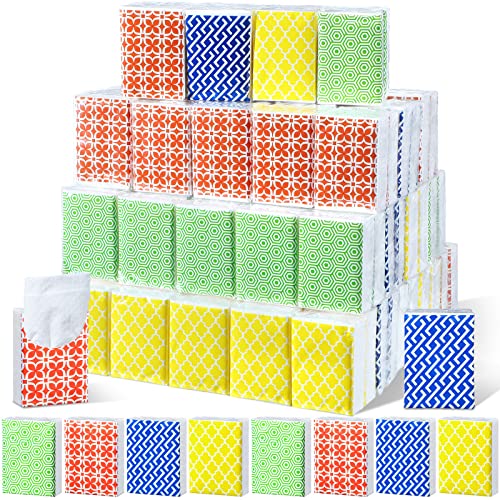 Image of Yinder 120 Pack Pocket Tissues Travel Size 3 Ply Facial Paper Bulk