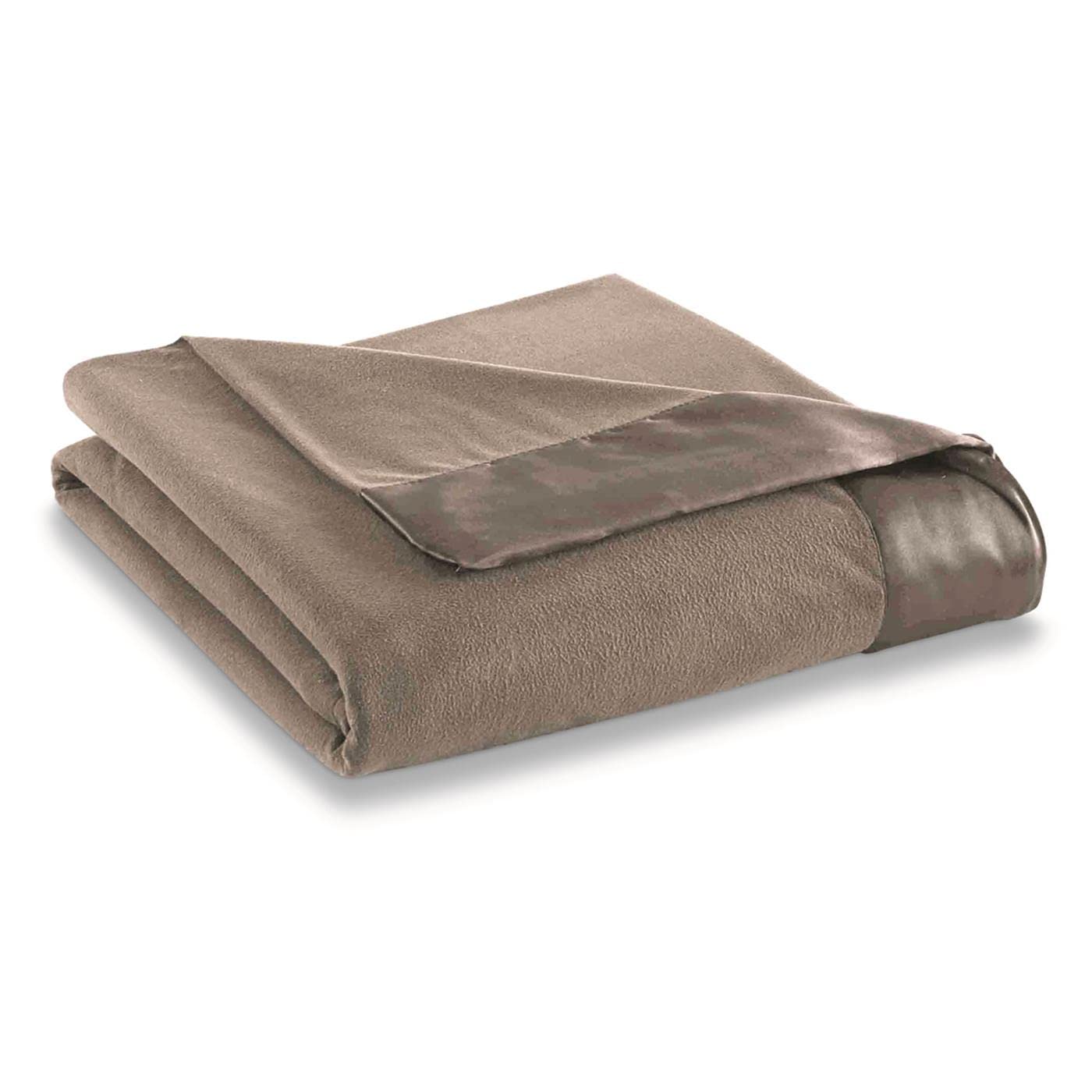 Shavel Home Products Micro Flannel All Seasons Lightweight Sheet Blanket, Hazelnut, Twin