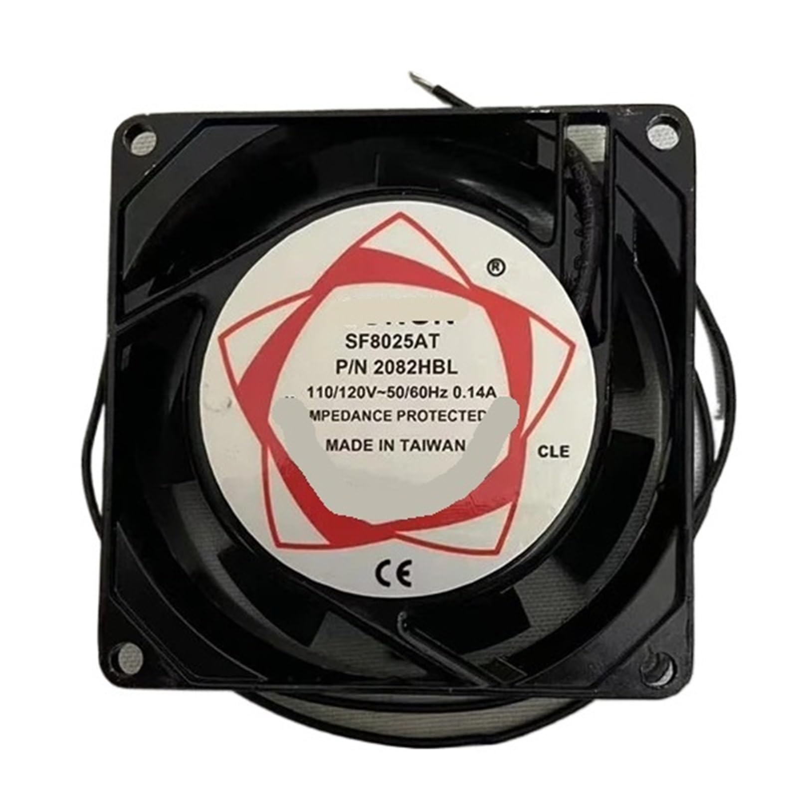 Ventilateur SF8025ATP/N 2082HBL de refroidissement à 2 fils 110V 120V