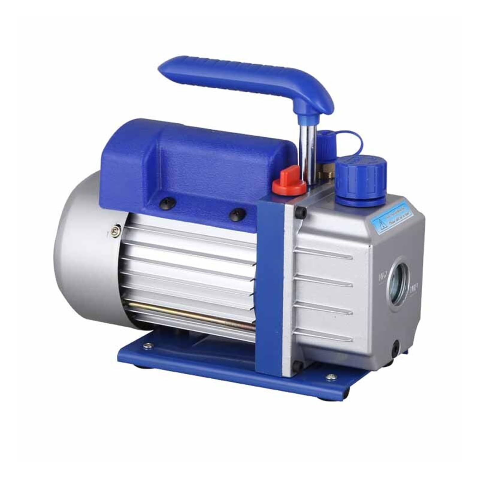 Bomba de vacío de refrigeración de 1 etapa con/sin manómetro de colector, 1 L/3 CFM, 200 W, refrigerante, aire acondicionado, mantenimiento de HVAC. Para camión y barco