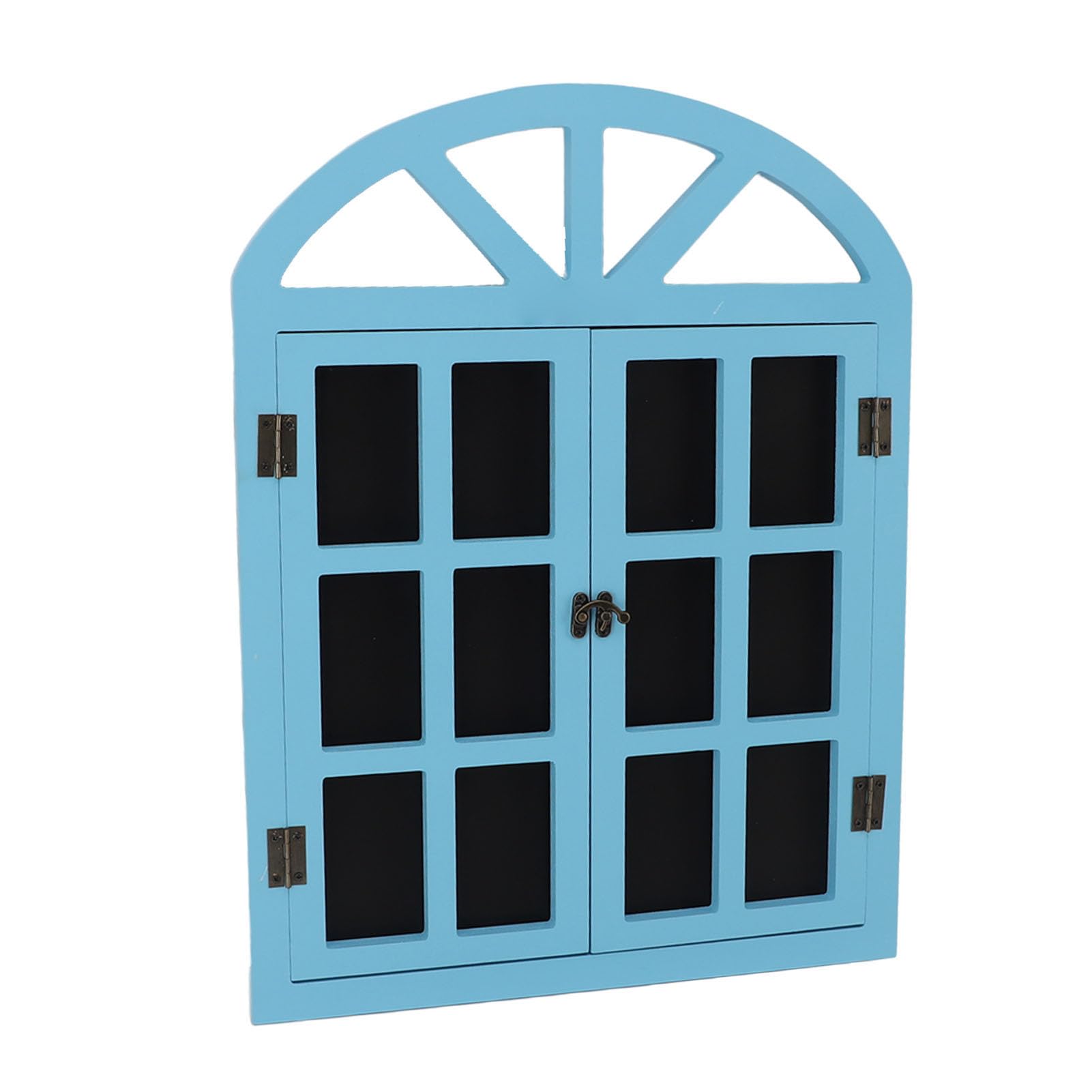 Letrero, tablero de mensajes, tablero de letras, ventana falsa, pizarra de tiza, cartel, pizarra negra, cartel, decoración versátil, fácil de colgar, tablero de mensajes para (azul)