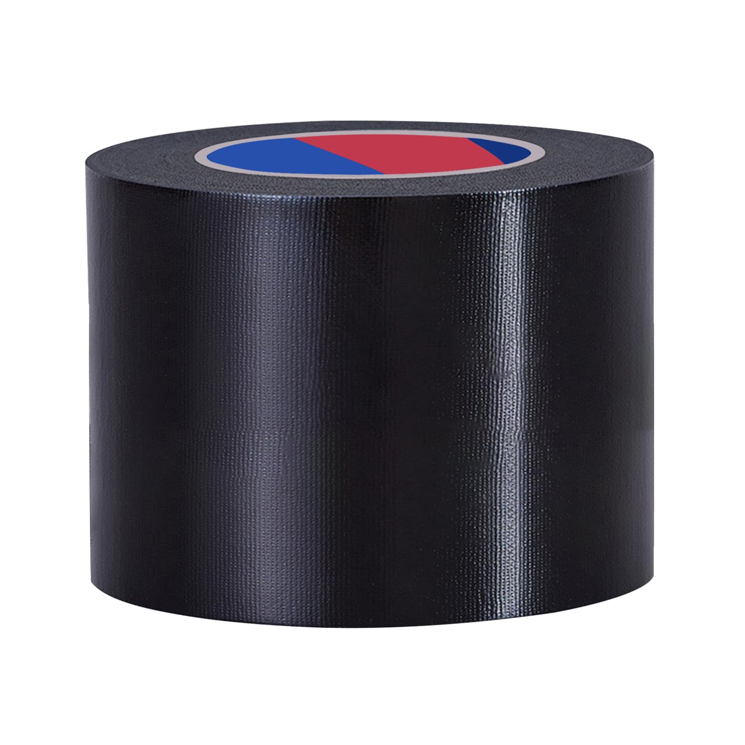 Duccinp Duct Tape 10 cm x 50 m Heavy Duty, No Residue, Tear by Hand & Waterproof Black Duct Tape,Great for Packaging Home Use