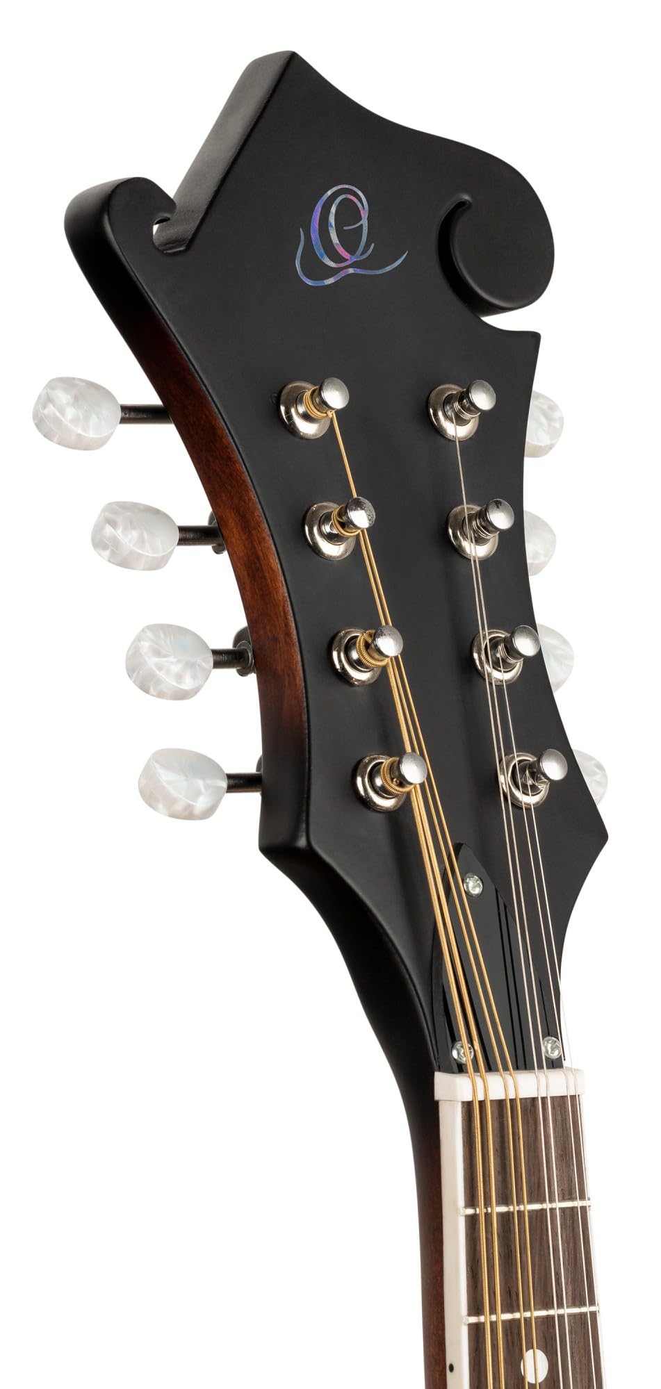 Ortega Guitars Mandoline Style F Électro-Acoustique Série Americana Épicéa/Érable Marron RMFE30-WB