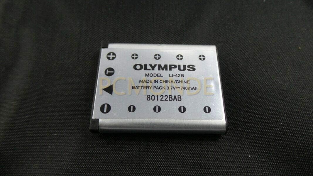 OM SYSTEM OLYMPUS LI-42B Li-Ion Rechargeable Battery - Retail Packaging