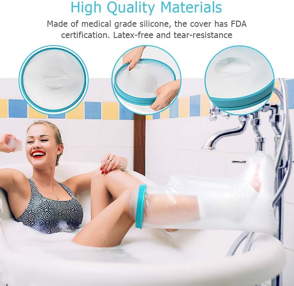 Tор Rаtеd DOACT Cast Covers for Shower Leg Adult Foot, Waterproof Cast Cover Protector Keep Wound Bandage Dry, Watertight Cast Bag for Broken Leg Knee Ankle Orthopedic Boot 24 Inches Hоt Dеаlѕ DOACT Cast Covers for Shower Leg Adult Foot, Waterproof Cast Cover Protector Keep Wound Bandage Dry, Watertight Cast Bag for Broken Leg Knee Ankle Orthopedic Boot 24 Inches