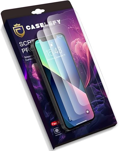 Miniatura 5 de 2.5D 9H Anti Scratch Ultra Fuerte Antihuellas Protector de pantalla de vidrio templado para iPhone 14 Pro Max (paquete de 3)