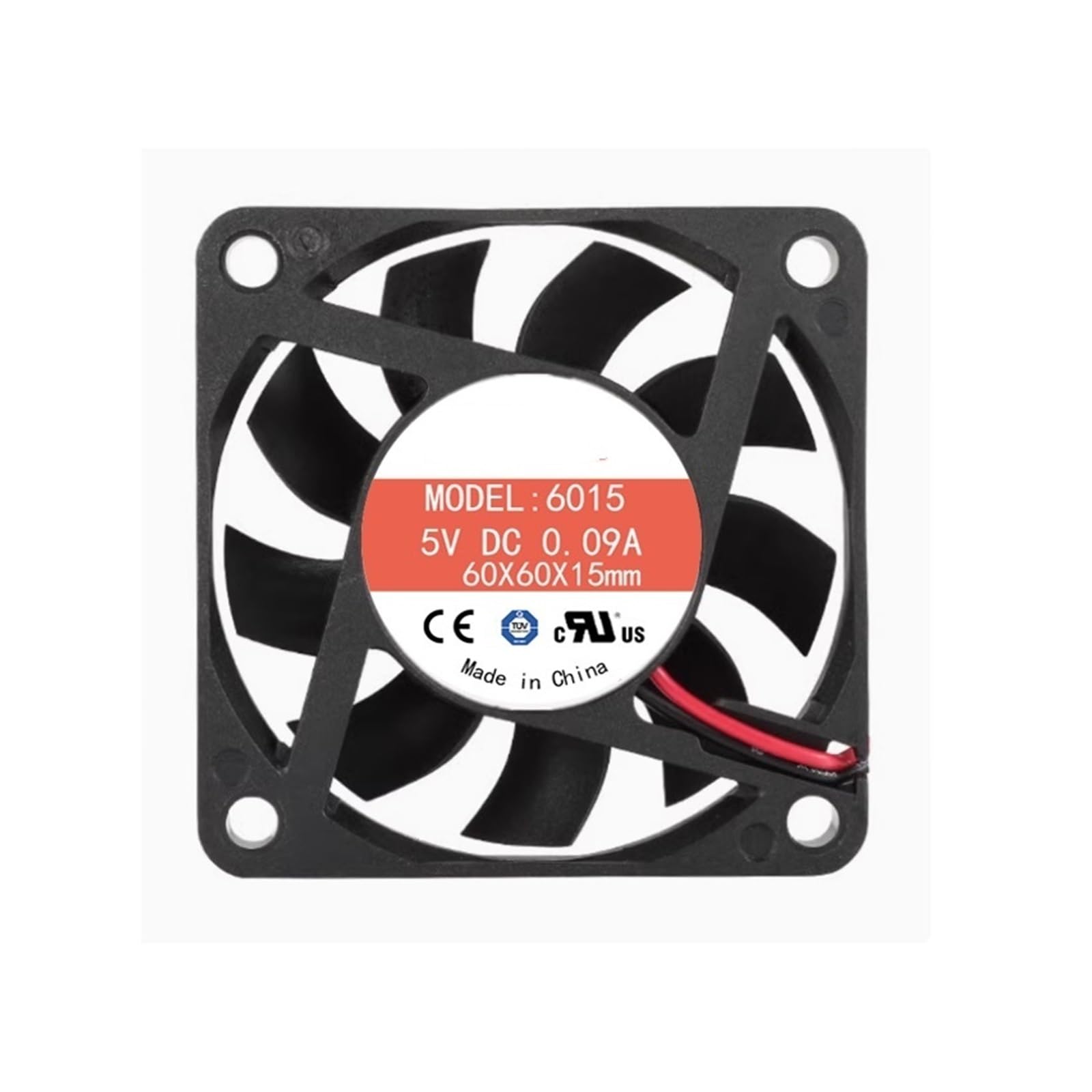 YMUGUEGH 6015 5V 12V 24V 6cm inverter Power supply cooling fan(12V 2line)