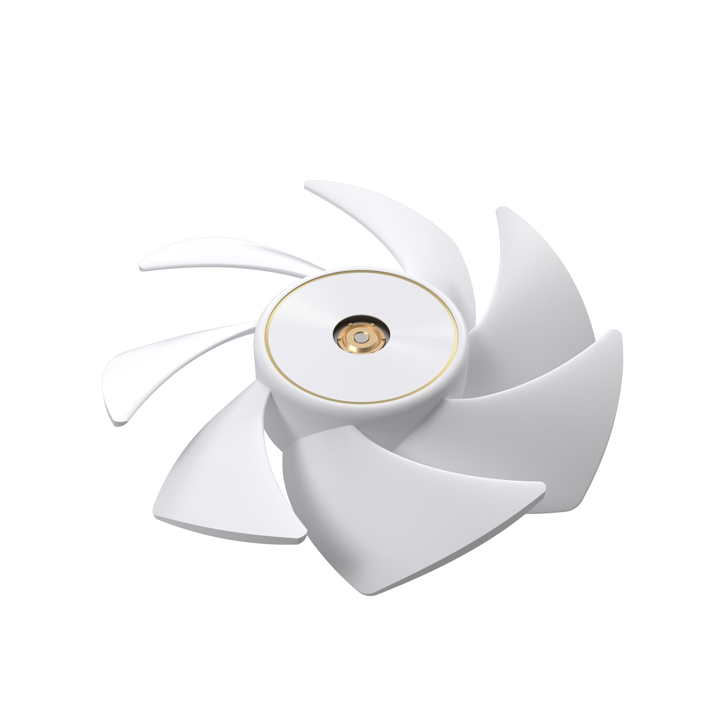 ASUS ProArt PF120 White Edition - Confezione da 3 ventole PWM da 120 mm, 3000 giri/min, flusso d'aria elevato/pressione statica, catena a margherita, controller