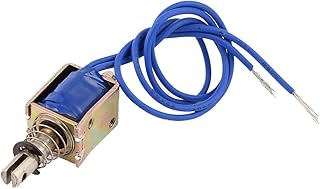 Aexit DC 6V Controls & Indicators 800mA 40g 10mm Pull Push Type Open Frame Solenoids Solenoid Electromagnet