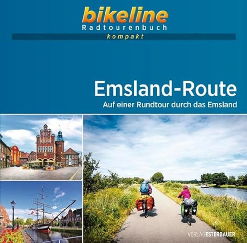 Emsland-Route: Auf einer Rundtour durch das Emsland. 1:50.000, 300 km, GPS-Tracks Download, Live-Update (bikeline Radtourenbuch kompakt)