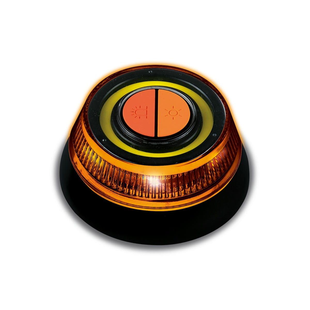 VoltShine Balise LED d'urgence 4 W, lumière haute visibilité, batterie longue durée ; idéal pour signalisation en cas d'urgence.