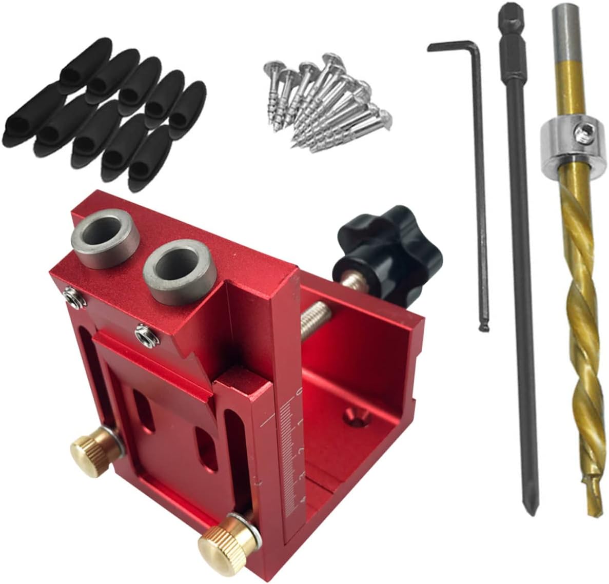 Jig for Pocket Precision for Straight Woodworking Equipment Aluminum Alloy Easy Installation