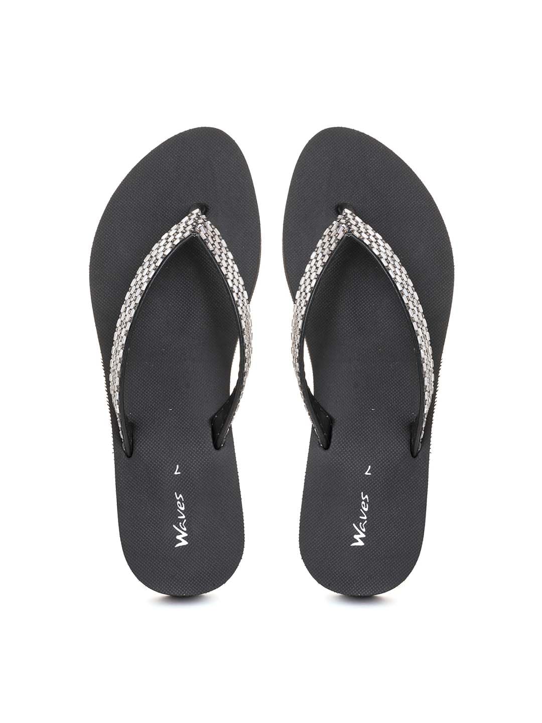 Waves Platform Heel Slippers for Women-image-32