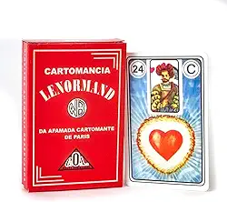 Baralho Lenormand 36 cartas Tarô Cigano