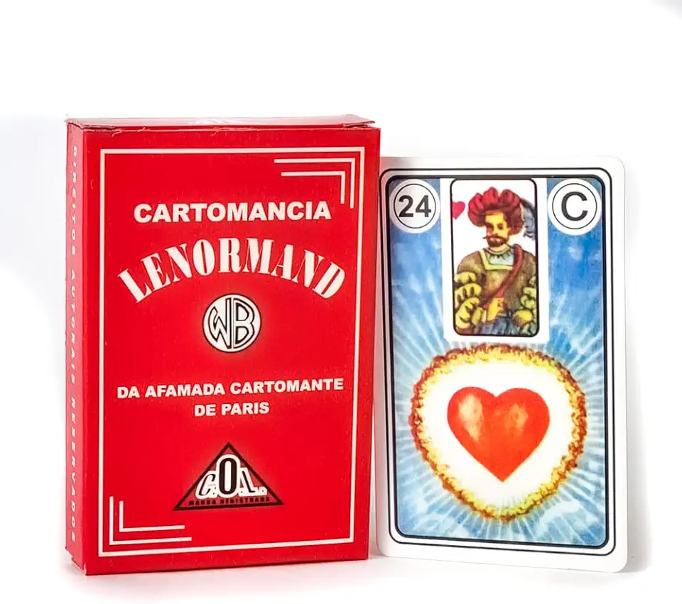 Baralho Lenormand 36 cartas Tarô Cigano