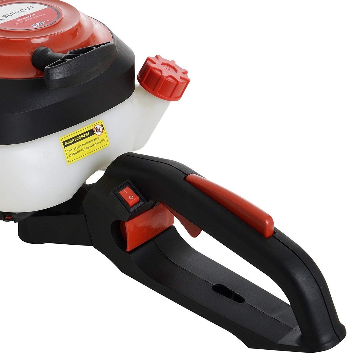 Taille-Haies Thermique Semi-Professionnel, 25.4 cm3, 1 CV, Double Lame 75 cm