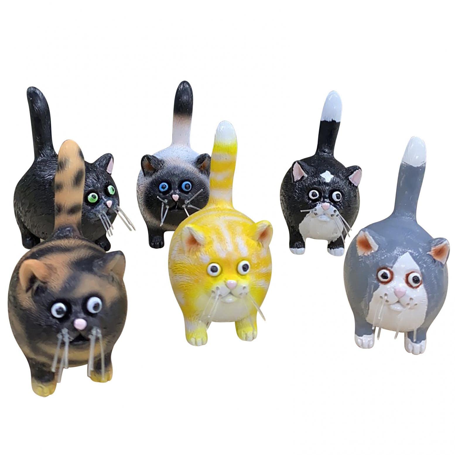 小出信久さん作 木彫りミニ猫