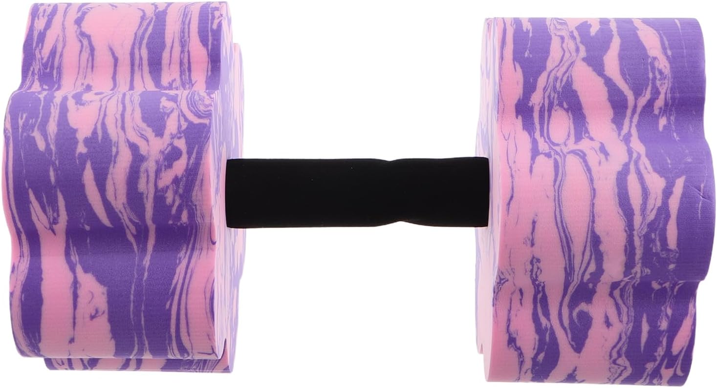 BESPORTBLE Water Dumbbells for Pool Exercise Floating Dumbbells for Yoga and Fitness Non Slip Hand Weights for Women for Sensory Training and Aquatic Workouts