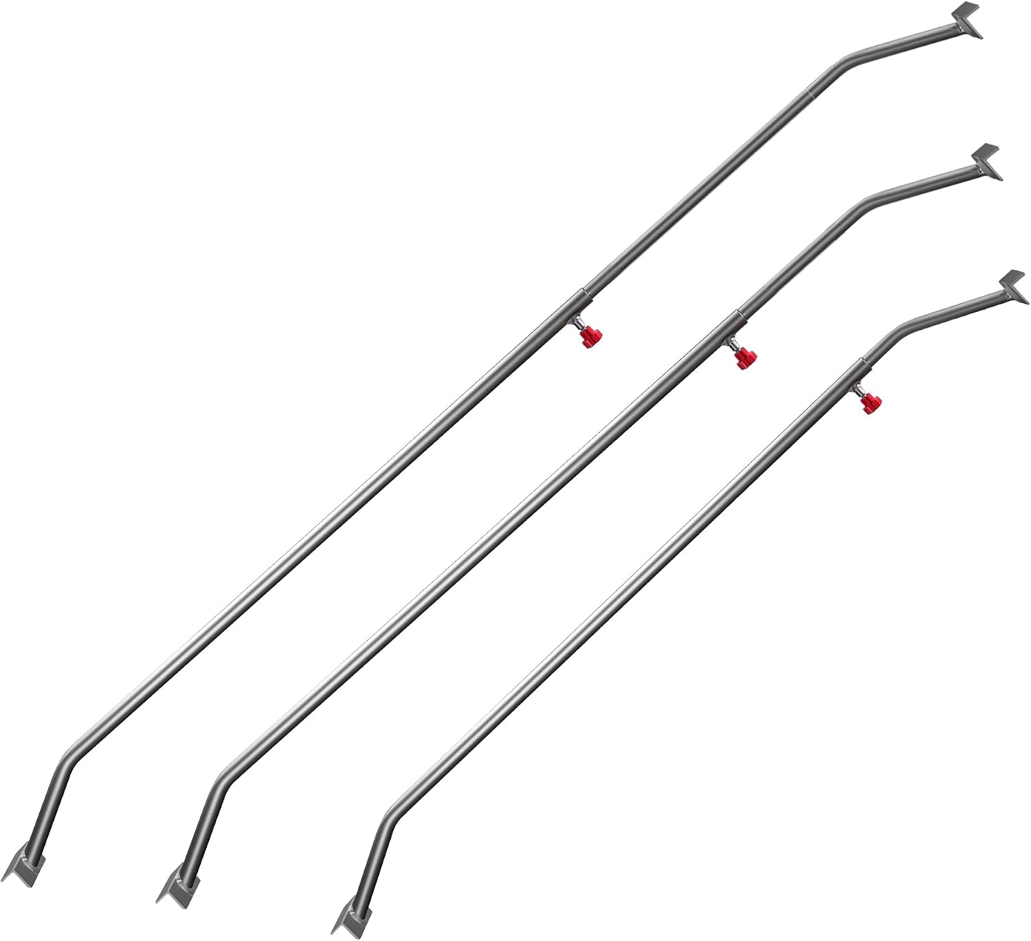 Arceaux Plats WilTec pour Remorques 108-150 cm