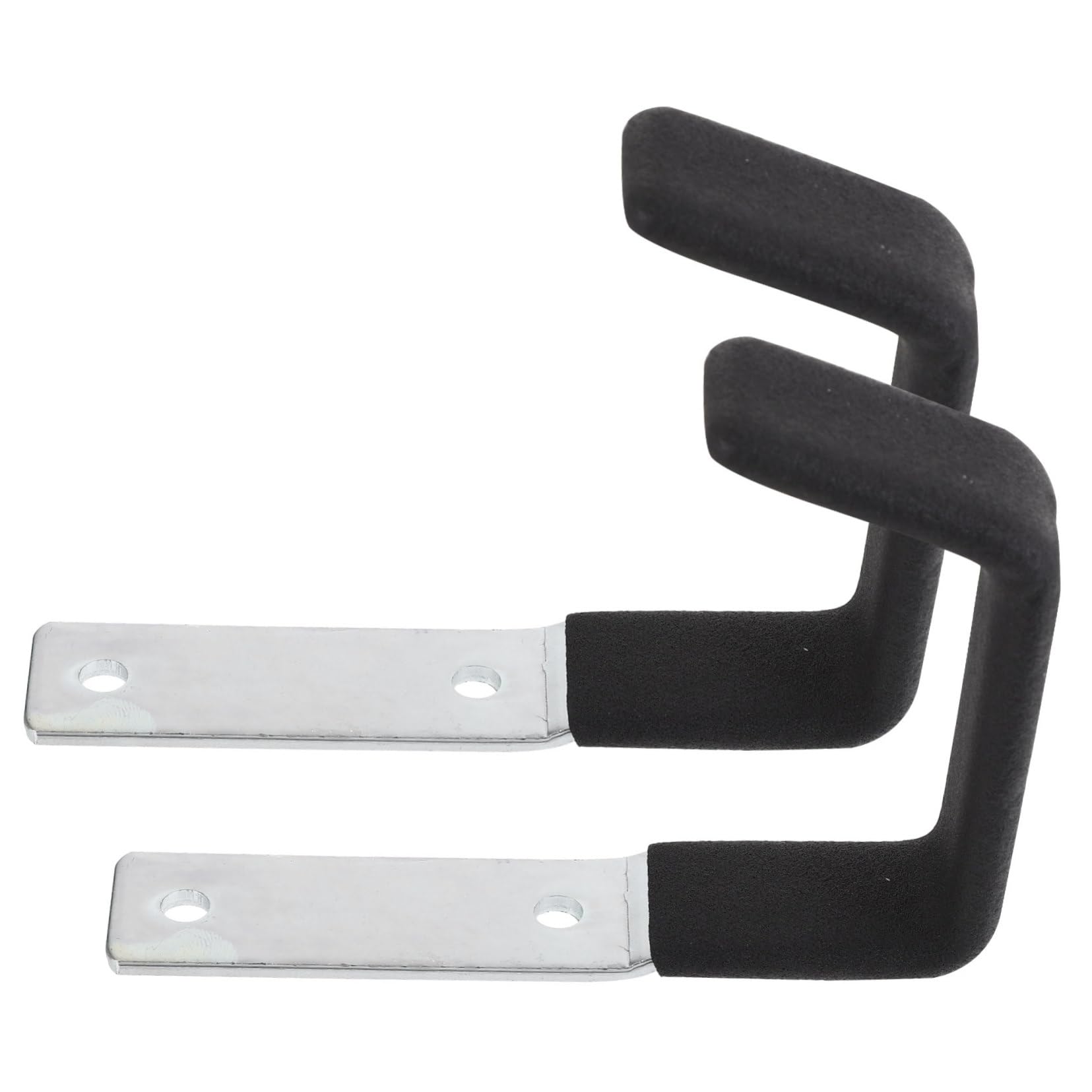 SHINEOFI 4 Set Ganci Da Muro Heavy Duty Per Garage Per Utensili E Attrezzature Ganci Resistenti Per Appendere Strumenti Tubazioni E Scope Facili Da Installare Robusta E Portatile 2 Pezzi*4