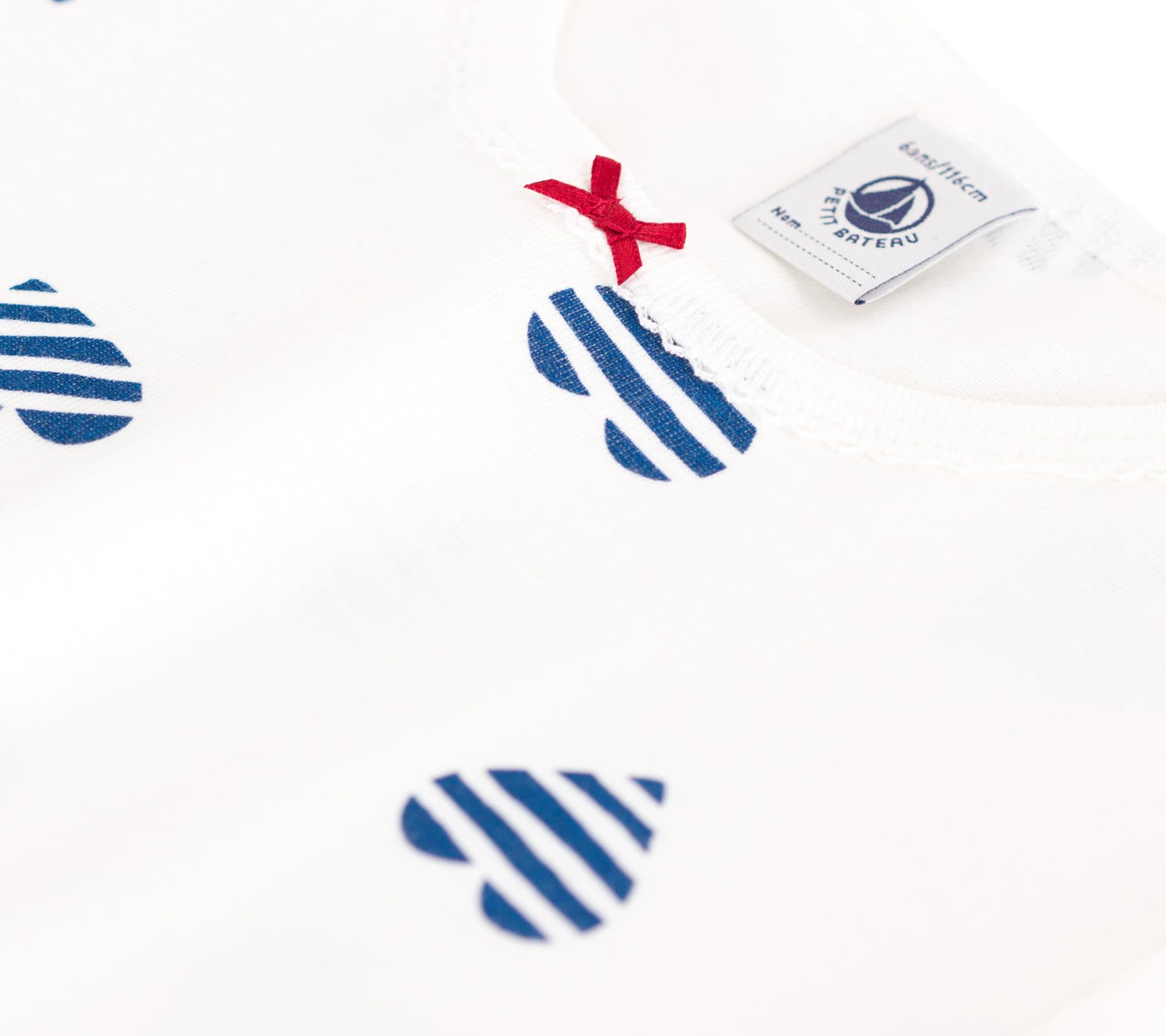 Petit Bateau Chemise De Nuit Manches Courtes Fille