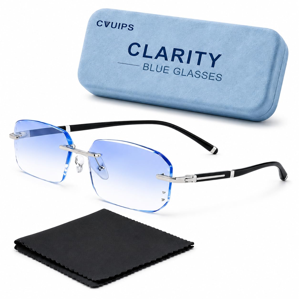 Photo 1 of CVUIPS Clarity Blue Glasses - Blue Light Filter