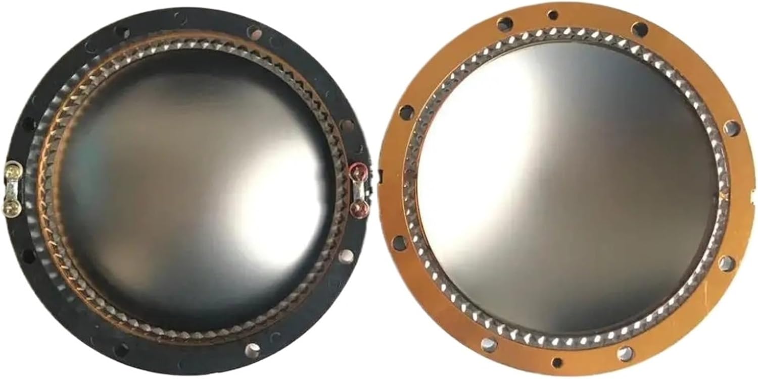2PCS Aftermarket Diaphragm for DAS K8, K10, ND 8, ND 10 8OHM Driver Horn Tweeter(16ohm,Yellow)