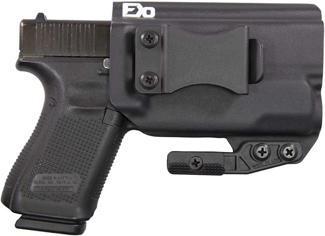 FDO Industries IWB Kydex Holster Compatible with Glock 19 23 32 w/Wild 1 - The Paladin Series - Made in USA