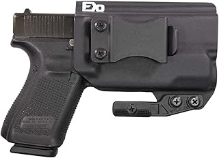 FDO Industries IWB Kydex Holster Compatible with Glock 19 23 32 w/ Wild 1 - The Paladin Series - Made in USA (Black)