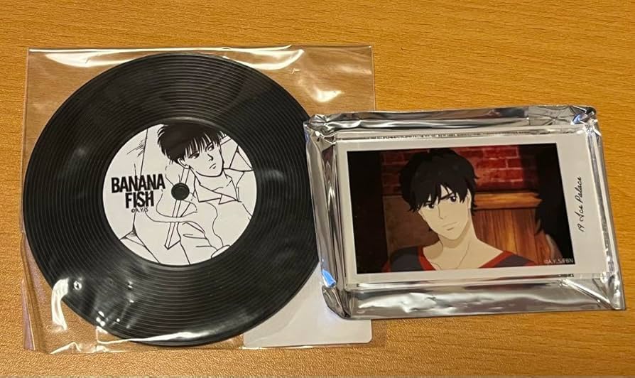 BANANA FISH アクリルブロックセット ベツコミ55周年記念 吉田秋生先生『BANANA FISH』コミックス1巻